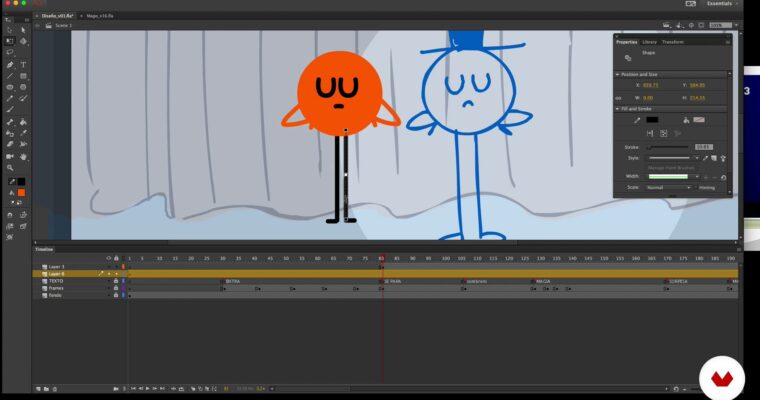 Animation from Scratch with Adobe Animate (Spanish, Multisub)