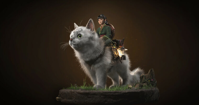 Cat Saga – create advanced 3D concept art model