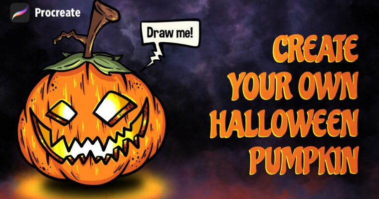 Create Your Own Halloween Pumpkin in Procreate