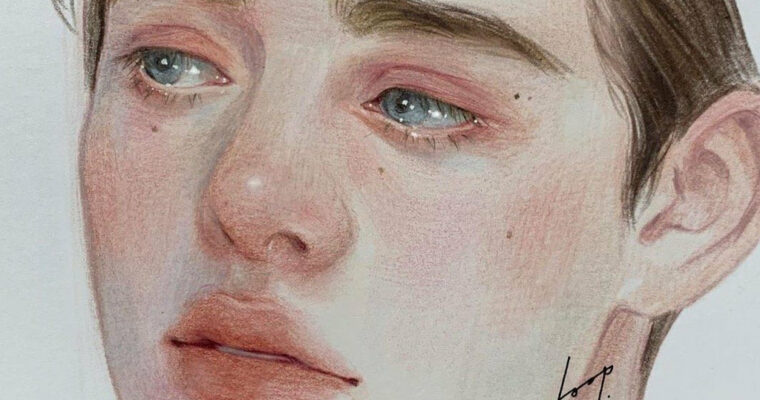 Doop – Soft and Sensual Colors That Fill the Page – Doop’s Colored Portraits