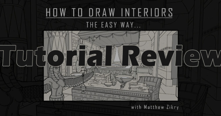 How to Draw Interiors – The Easy Way by Matthew Zikry