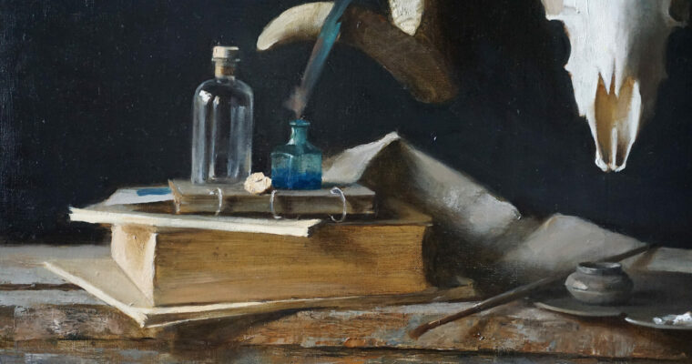 Ksenya Istomina – Still-life with a skull