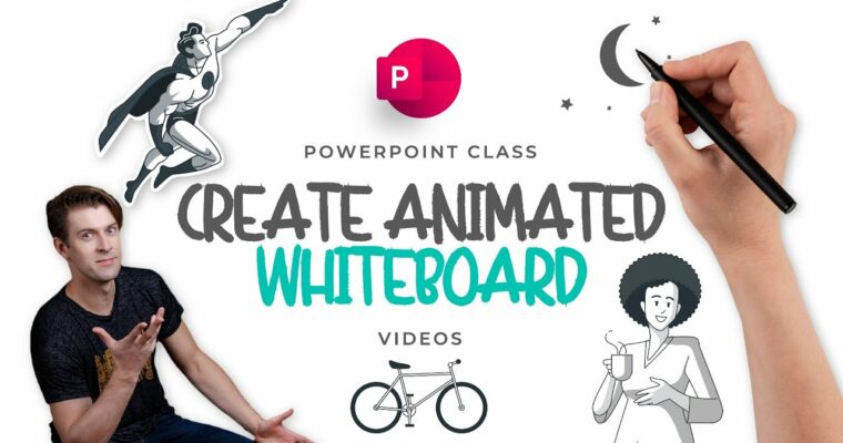 Create Animated Whiteboard Videos in PowerPoint