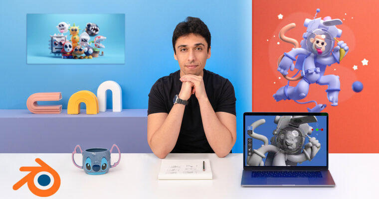 3D Character Creation in Blender by Mohamed Chahin