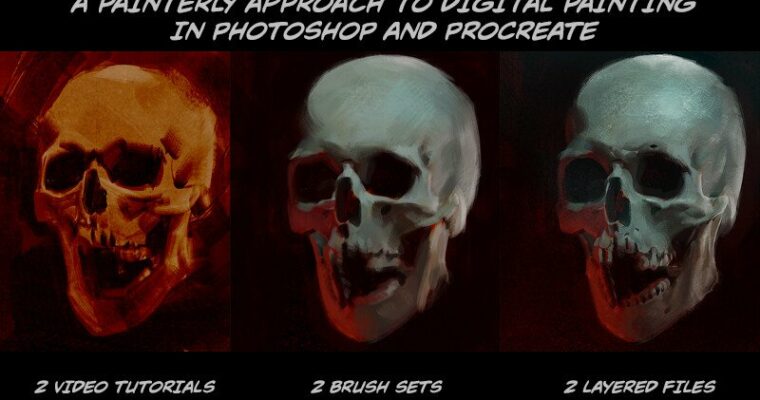 A Painterly Approach to Digital Painting in Photoshop & Procreate by Ryan Lang