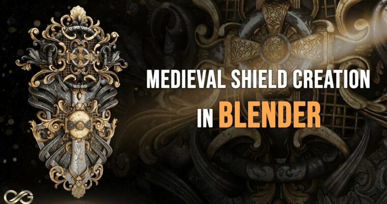 Create Super Detailed Shield In Blender Tutorial (Modeling, Texturing, Render) by CG Sphere