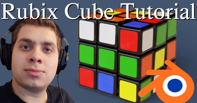 Blender 3D – Easy Realistic Rubik’s cube by Abdul Nafay