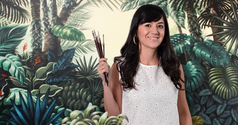 Botanical Painting with Acrylic (Spanish, Multisub)