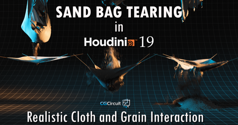 Sand Bag Tearing in Houdini