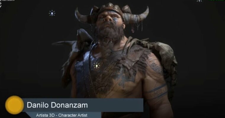 Character creation for games (Criação de Personagens para games – PT-BR, Eng sub)