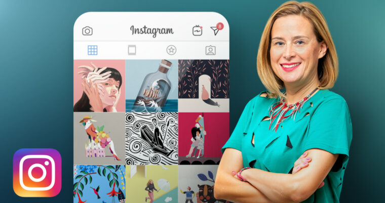 Creating an Illustration Portfolio on Instagram (Spanish, Multisub)
