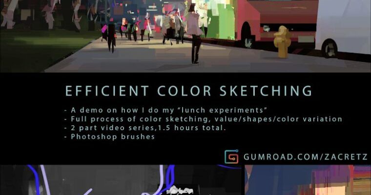 Lunch Paint Demo by Zac Retz