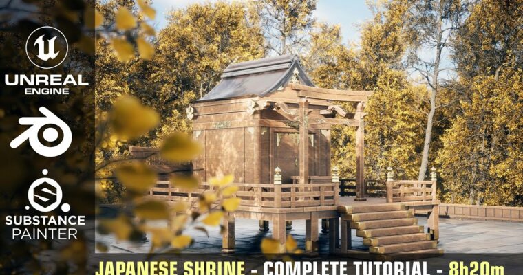 Creating a Japanese Shrine Environment in Unreal Engine 5