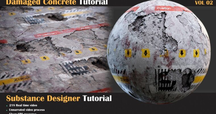 Damaged Concrete Tutorial VOL-02