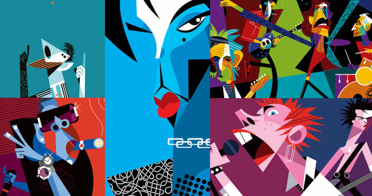 Digital Illustration with Geometric Shapes for Beginners (Spanish, Multisub)