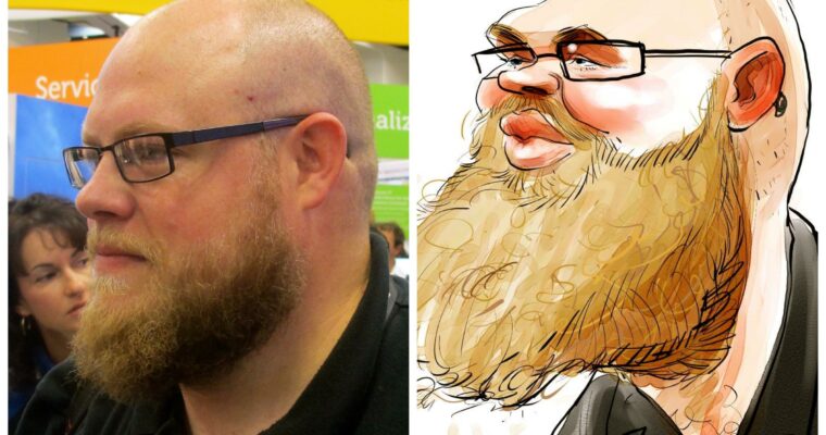 Introduction to Caricature – Draw a Portrait with Digital Tools in 6 Minutes