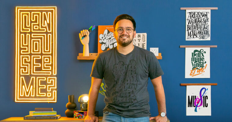 Introduction to Hand-Lettering – Composing Colorful Letters (French, Eng sub)