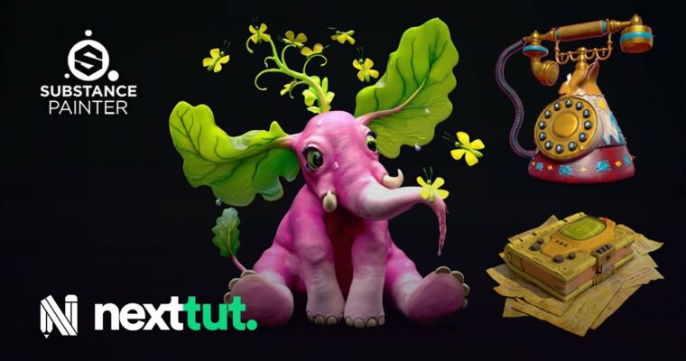 Substance Painter Texturing for Beginners by NextTut (Update)
