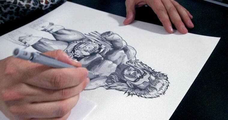 From Pencil Drawing to Digital Illustration (Spanish, Multisub) From Pencil Drawing to Digital Illustration (Spanish, Multisub)