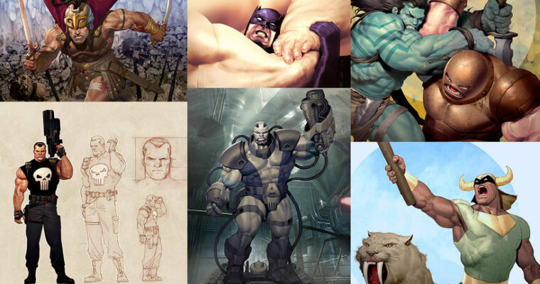 Illustration for Comics Anatomy of a Superhero (Spanish, Multisub) Illustration for Comics Anatomy of a Superhero (Spanish, Multisub)