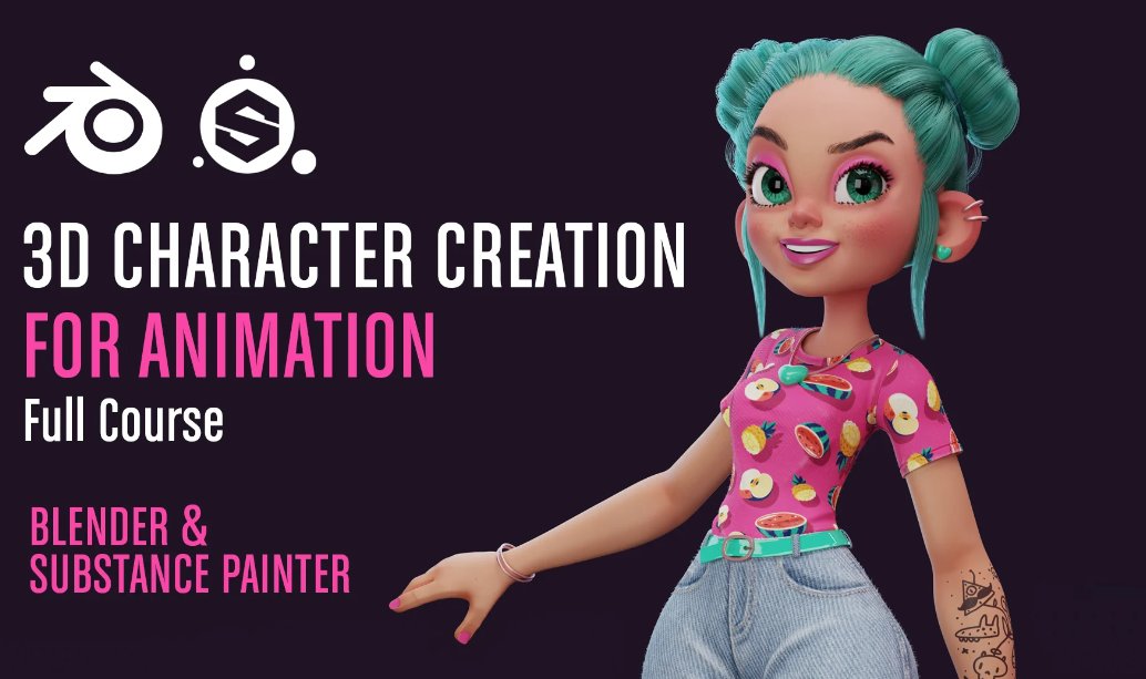 Create an Animated Character in Blender 2.9 Online Class