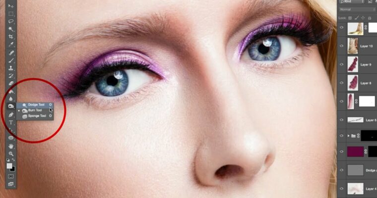 Dodge and Burn in PhotoShop by Kristina Sherk