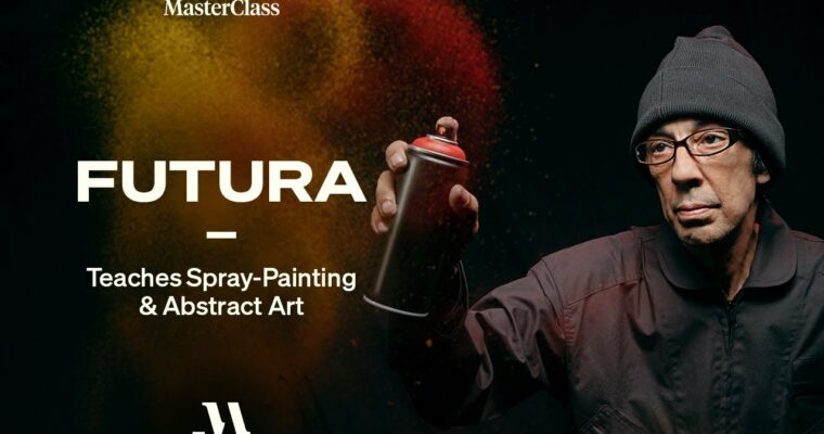 Futura Teaches Spray-Painting & Abstract Art