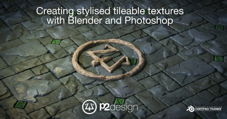 Stylised tileable textures in Blender – Tutorial by p2design