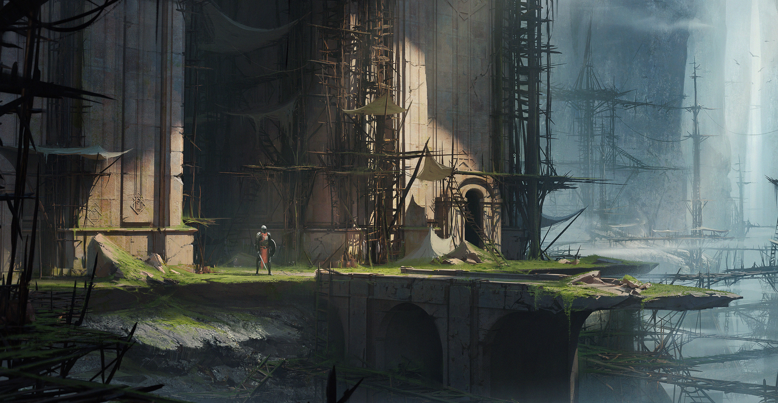 The Lost Soldier - Environment Concept Design with Alexander Skold