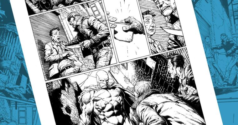 Creating a Comic Page by David Finch