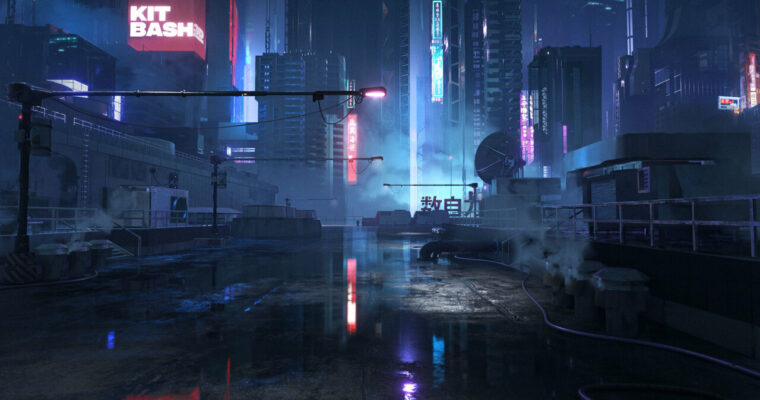 Designing Animation Backgrounds using Blender & Photoshop – Combining Kitbashing & Digital Painting Techniques with Jose Vega