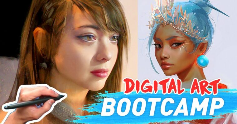 Digital Art Bootcamp – Drawing Like the Masters by Ross Draws (Bootcamp 1.4)