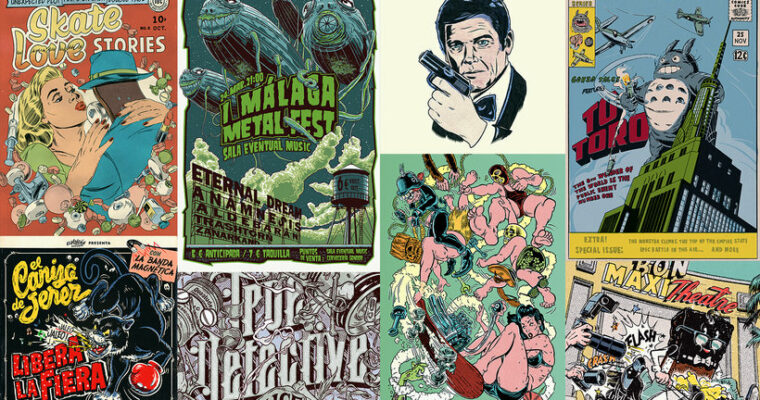 Lowbrow Illustration Go Back to the Past in Style (Spanish, Multisub)