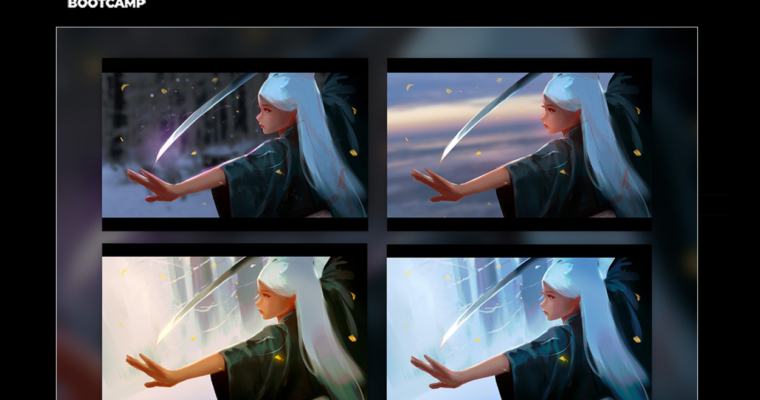 Digital Art Bootcamp – Concept Illustration – Character & Environment by Ross Draws (Wizard Tier, Bootcamp 6.1)