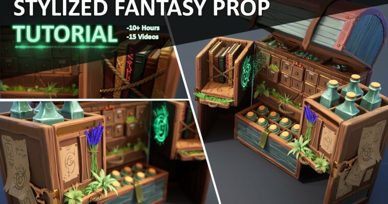 Stylized Fantasy Prop Tutorial by Phil Stoltz