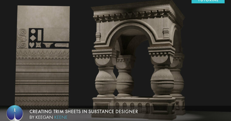 Creating Trim Sheets in Substance Designer by Keegan Keene