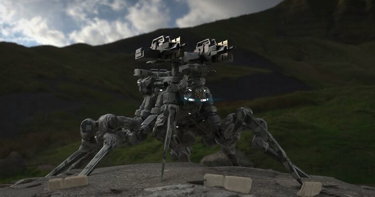 Designing a Piloted Combat Mech by Ara Kermanikian