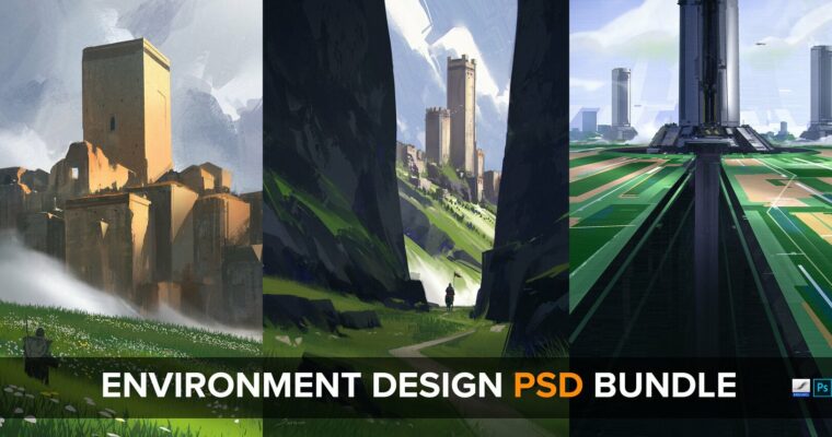Environment Design – PSD Bundle by Sathish Kumar