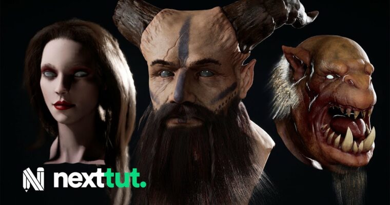 Hair Creation for Game Character in Maya XGen and UE5 by Nexttut