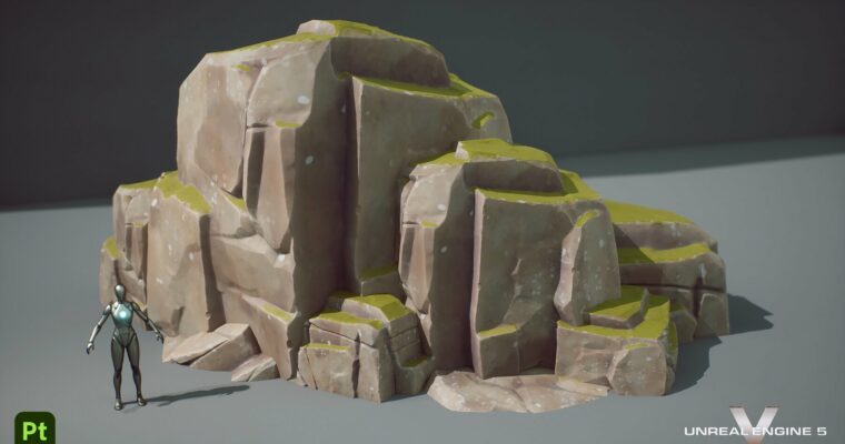 How to Texture Stylized Rocks in Substance Painter