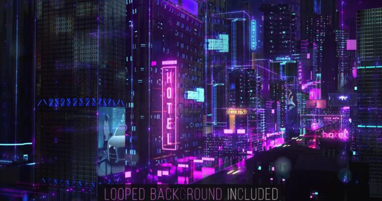 Making 2D Cyberpunk Street in Photoshop and Animating It in After Effects