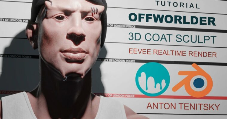 Offworlder Sculpting and Texturing in 3D Coat for Blender Eevee