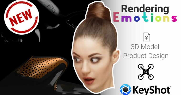 Render emotions using Keyshot