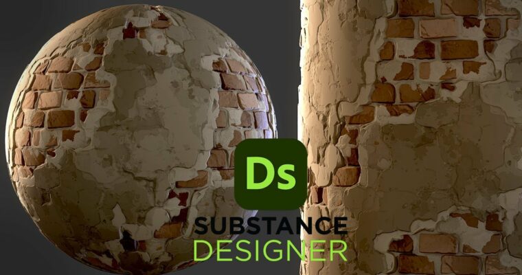 Stylized Old Bricks – Substance 3D Designer