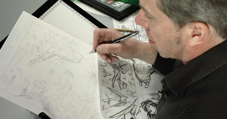 The Superhero Comic Narrative and Graphic Design (Spanish, Multisub)