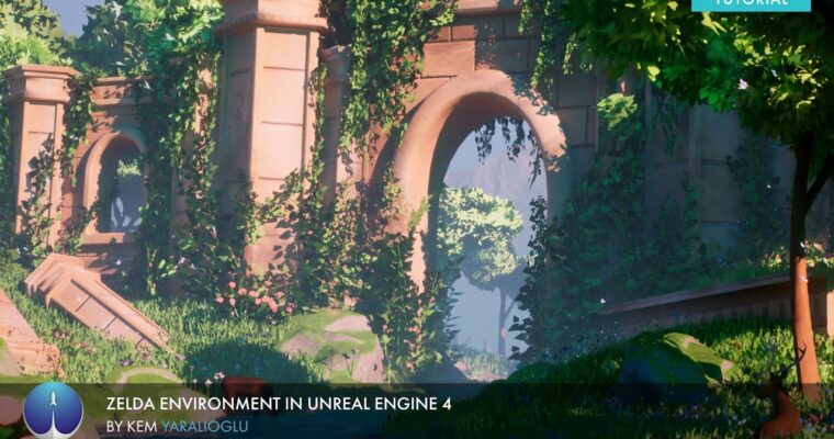 Zelda Environment in Unreal Engine 4 by Kem Yaralioglu