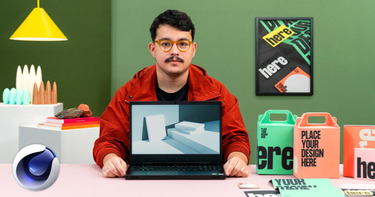 3D Mock-up Creation with Cinema 4D (PT-BR, Multisub)