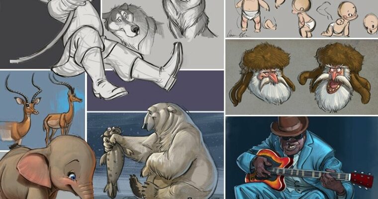 Character Design for Animation Live 2020 by Aaron Blaise