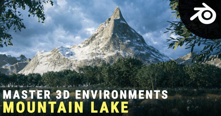 Create Realistic Looking Forests & Mountains in Blender by Yassine Larayedh