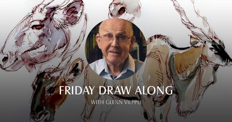 Friday Figure Drawing (Live Class, January 2022) with Glenn Vilppu